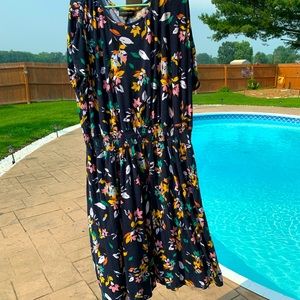 Lane Bryant floral dress